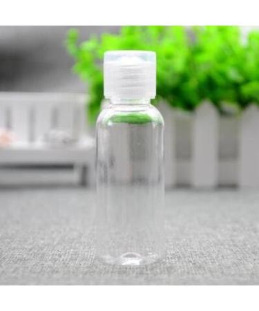 12PCS 30ml/1oz/ Empty Clear Plastic Sample Bottle Travel Container Jar Pot Vial with Flip Lid Perfect for Makeup Emollient Water Shower Gel Emulsion Liquid Comestic Containers (30ml/1oz) - Buy Online on GoSupps.com