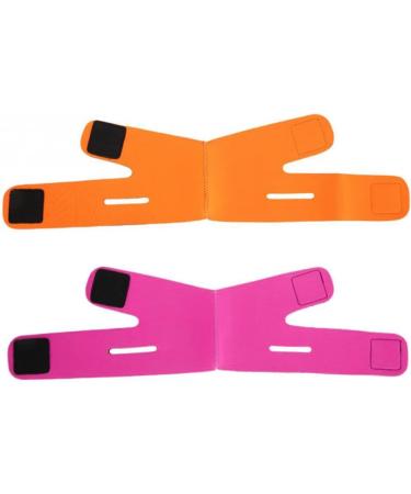 Beauty equipment Face Slimming Strap Facial Slimming Mask Double Chin Reducer for Women Thin Neck Facelift Rose Red - Buy Online on GoSupps.com