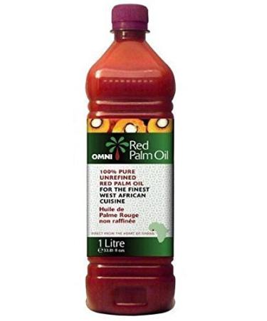 Red Palm Oil (100% Pure) - 33.81 Oz.