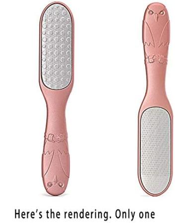 Grendly Pedicure Foot File Callus Remover Stainless Steel Foot Scraper Portable Rasp Colossal Foot Grater Scrubber Black - Buy Online on GoSupps.com
