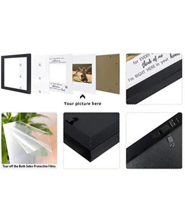 KCRasan Dog Memorial Picture Frame - Pet Loss Gift - Remembrance Frame for Dog or Cat - Sympathy Pet Tribute Keepsake (9x9 Black) - Buy Online on GoSupps.com