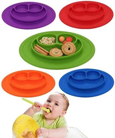SAYGOGO Silicone Baby Placemat | Anti-Fall Sucker Bowl | 20x25 cm - Buy Online on GoSupps.com