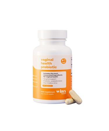 Winx Health Formerly Known as Stix Vaginal Probiotic - Vaginal Health Probiotics for Women Promotes Healthy Vaginal Odor & Urinary Tract Health - 2 Month Supply 60 Count