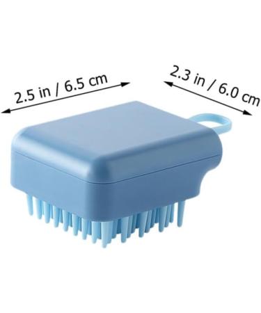Magiclulu 4-Piece Massage Shampoo Brush Set - Silicone Scalp Scrubber & Thick Hair Comb for Spa-Like Cleansing - Buy Online on GoSupps.com