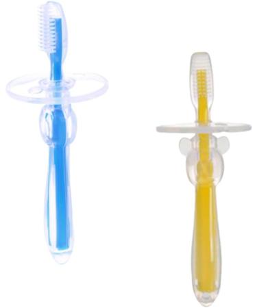 Buy Healvian 6-Pc Silicone Bristle Toothbrush Set for Kids | Infant Mouth Cleaning Toys | Safe & Fun Children's Oral Care - Buy Online on GoSupps.com