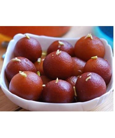 Gulab Jamun 50 Pcs Indian Traditional Sweet Best Gift For All Ocasion Diwali Holi New year Raksha Bandan Ganesh chaturthi