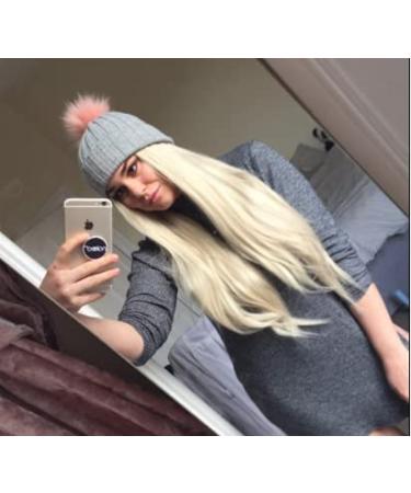 Xiweiya Light Blonde Ombre-Brown Synthetic Wig for Women - Heat-Resistant Cosplay Hair Smooth Side Part International Shipping - Buy Online on GoSupps.com
