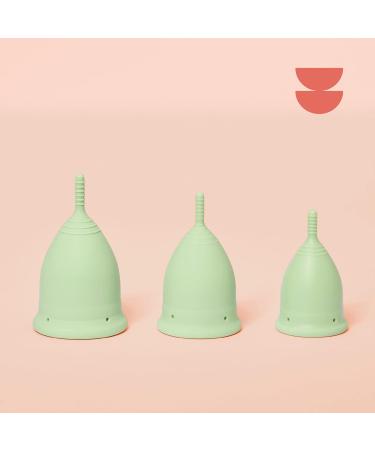 Divine Menstrual Cup - Soft MINT | Eco-Friendly & Comfortable | 1 Piece Pack - Buy Online on GoSupps.com