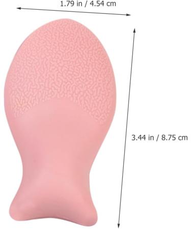 Makeup Sponge Silicone Puff Cute Fish Shaped Premium Cosmetic Puff Face Powder Applicator Beauty Tool for Blending Liquid Foundations Creams Nail Pink - Buy Online on GoSupps.com