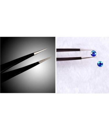 Dajidafu Stainless Steel Nail Art Tweezers Clamping Tools Professional Simple Small Rhinestone Picker Picking Tweezer Hand Tool - Buy Online on GoSupps.com