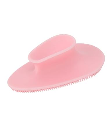 Silicone Face Brush Deep Cleaning Portable Multifunctional Soft Facial Cleansing Brush for Face Cleaning for Baby Shower(Pink)