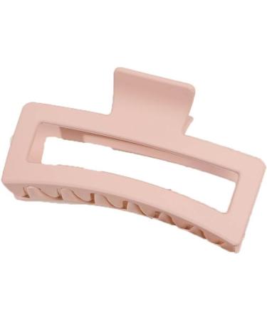 Hair Claw Clips-Nonslip Large Matte Claw Clip Strong Hold Hair Clips Suitable for Women Girls Strong Hold Clips for Thick Thin Hair Fashion Hair Styling Accessories(Milk white pink purple) - Buy Online on GoSupps.com