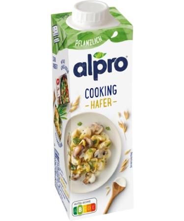 Buy Alpro Oat Cooking Cream - Plant-Based Vegan Lactose-Free UHT | 15x250ml Pack - Nutri-Score B - Buy Online on GoSupps.com