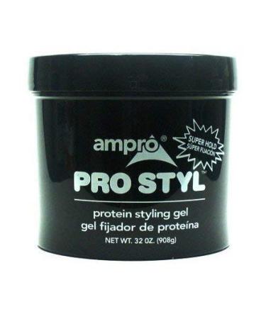 Ampro Pro Styl Protein Styling Gel  Super Hold  32 oz.