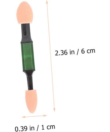 MAGICLULU 30pcs Double Ended Eye Shadow Stick Eyeshadow Sponge Foundation Applicator Concealer Brush Makeup - Buy Online on GoSupps.com