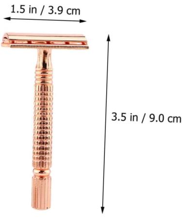 Beavorty Double-Sided Razor Tools for Men - 6 Pack Aluminum Alloy Handheld Shaving Razors for Body and Hair - Buy Online on GoSupps.com