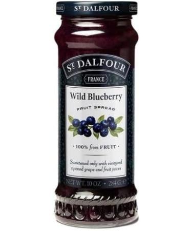 St Dalfour Jam Pick N Mix - Create Custom Jam Combo with 21+ Flavours | Apple & Cinnamon Black Cherry Blackberry Blackcurrant | 3 Pack (284g) - Perfect Jam Gift Set for Jam Lovers - Buy Online on GoSupps.com