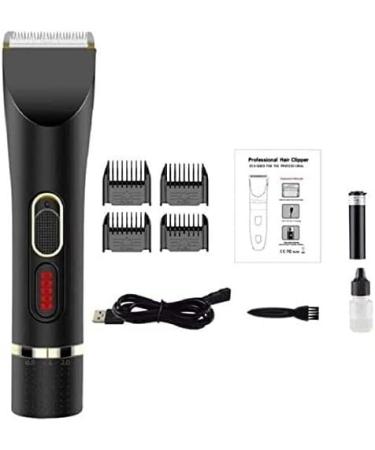 Professional Hair Clipper Hair Clippers Beard Trimmer for Men Cordless Hair & Nose & Ear & Mustache & Body Trimmer for Detailing & Grooming One Color