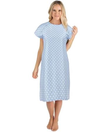 Abiha Labor and Delivery Gown - Stylish Maternity Nightgown for Hospital Stay - Pink L-XL - Buy Online on GoSupps.com