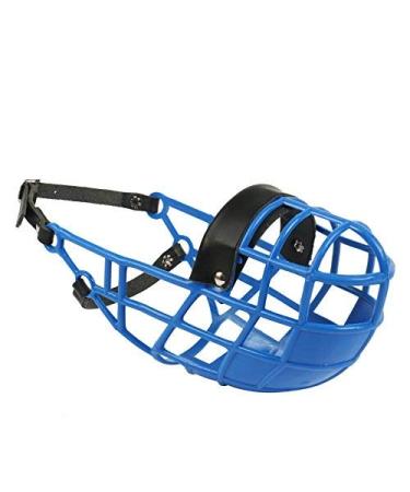 Don Pare muzzle Model 101 in blue always possible Ideal for freewheel kennel kennel dog race car poison bait brake from Amathings