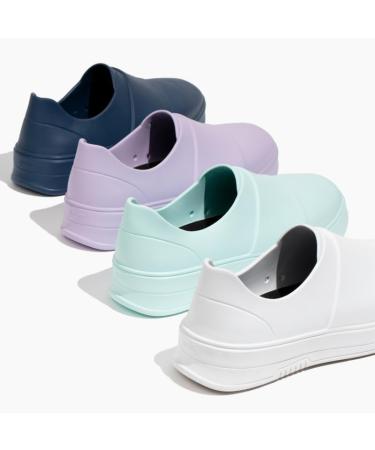 Gales Frontline Nurse Shoes - Lightweight & Slip-Resistant Work Sneakers for Women and Men - Waterproof & Easy to Clean - Size 8 Women/6 Men - White - Buy Online on GoSupps.com