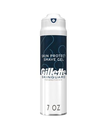 Gillette SkinGuard Shave Gel for Men 7 oz Skin Protect Shave Gel with Shea Butter and Vitamin E 7 Ounce (Pack of 1)