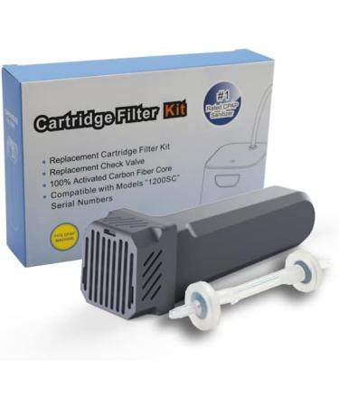 ELASUN Filter Replacement Kit for SC2 CPAP Cleaning Device (4 Pack) - High-Quality Carbon Filters, Check Valve Kit Included - Buy Online on GoSupps.com