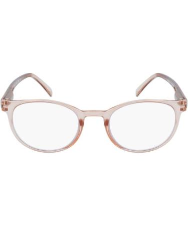 Silac-Pink Cristal 7402 Women's Reading Glasses - Light Comfortable & Durable - Diopter +3.50 - Stylish Transparent Pink Frame - Buy Online on GoSupps.com