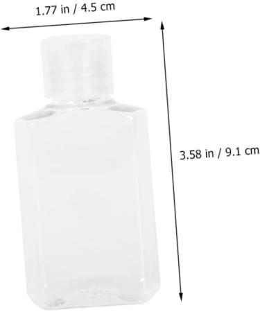 FRCOLOR Makeup Empty makeup container Hand Dispenser Clear Empty Portable s plastic spray Squeeze Lotion mini petg travel wine Travel - Buy Online on GoSupps.com