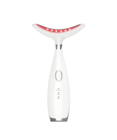 LQNQ Anti-Aging Facial Neck Massager  Neck Face Vibration Massage Device  Double Chin Reducer Firming Wrinkle Removal Tool with 3 Massage Mode for Skin Care  Improve  Lifting  Tightening and Smooth