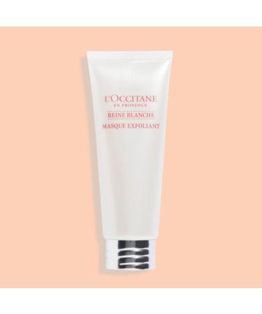 L OCCITANE Reine Blanche Glow-Revealing Exfoliating Mask 2.6 oz - Brightening Skincare for Radiant Skin | Shop Internationally - Buy Online on GoSupps.com