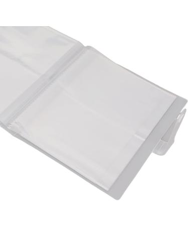 Nail Art Sticker Storage Book 80 Slots Frosted Hard Cover Nail Stickers Collecting Album Nail Art Sticker Photo Album for Beauty Salon - Buy Online on GoSupps.com