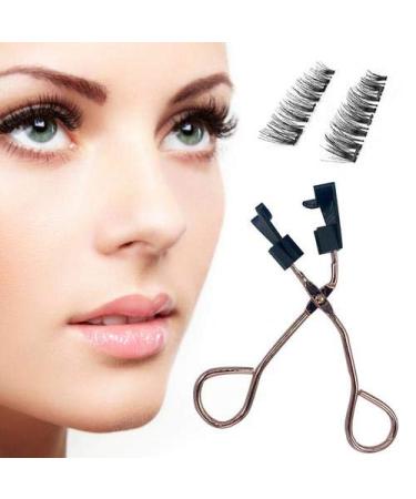 4PCS Dual Magnetic Eyelashes Set - No Glue Needed | Reusable Soft 3D Lashes Extension for Natural Look | Includes Applicator - Buy Online on GoSupps.com