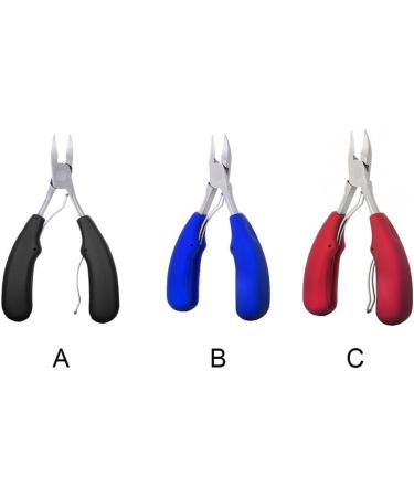 kawehiop Stainless Steel Nail Trimmer Women Men Adults Safety Pedicure Tool Salon Personal Care Household Travel Accessories Blue - Buy Online on GoSupps.com