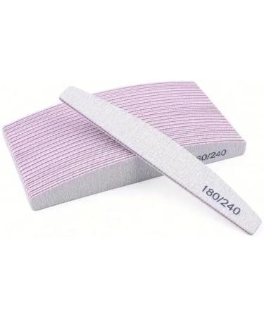 Professional Nail Files Double Sided Emery Board for Nails 180/240 Grit Coarse Washable Nail Files for Acrylic Nails & Natural Nails 5 Pack Fine Grit Nail File - Buy Online on GoSupps.com