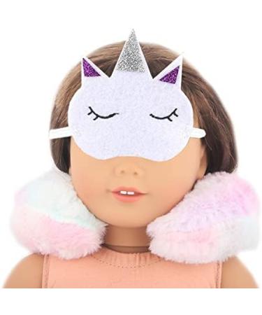 Royalty Essentials Unicorn Sleeping Mask Set for 18 Inch Dolls - Doll Accessories - Buy Online on GoSupps.com