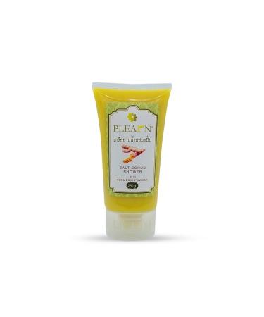 PLEARN Salt Scrub Shower With Turmeric Powder (280g) 9.88 Ounce (Pack of 1)