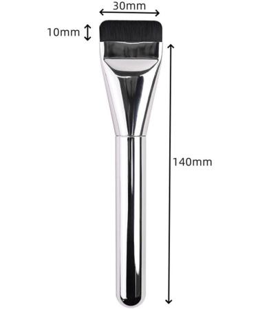 Flat Foundation Brush for Makeup Super Thin Blade Foundation Makeup Brush for Liquid Make Up Concealer Brush Foundation Contour Brushes - Buy Online on GoSupps.com