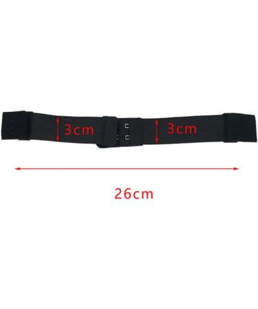 Ciieeo 24-Piece Adjustable Extensions & Wigs Hook Adapter Tapes Comfortable Stretchy Accessories for Women | Size 2x3pcs Black - Buy Online on GoSupps.com