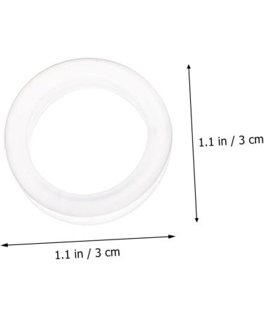 ABOOFAN 24 Pack Silicone Ring Scissors - Comfortable Finger Protection for Hair & Dog Care - Cozy Pebble Gel Design - Buy Online on GoSupps.com