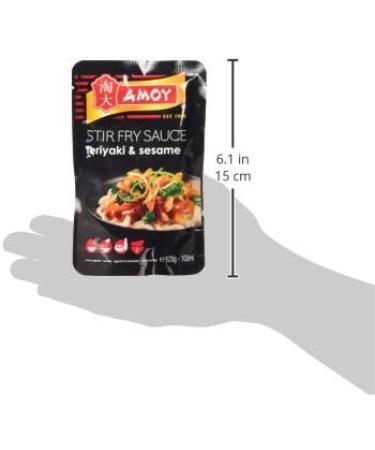 Amoy Teriyaki and Sesame Seeds Stir Fry Sauce 120g - Buy Online on GoSupps.com