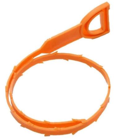 Generic 51cm Household Kitchen Bathroom Sink Pipe Cleaner Pipeline Hair Cleaning Remove Shower Toilet Drains Reusable Plastic Hooks Attractive