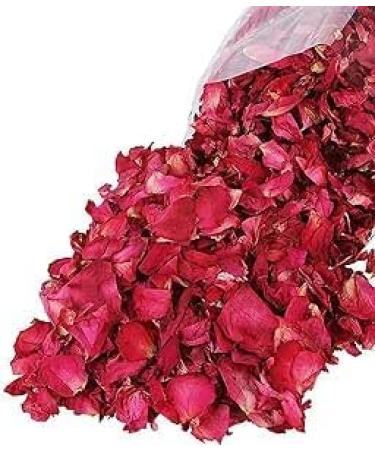 Rose Petals Dried | Edible for Wedding Confetti Celebrations Premium Quality by Masala Cottage 25g-1900g (200 Grams) 200 Grams - Buy Online on GoSupps.com
