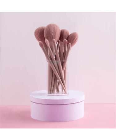 Professional Pink Makeup Brushes Set - Synthetic Hair for Eyeshadow Foundation Powder & Eyeliner | International Shipping Available - Buy Online on GoSupps.com