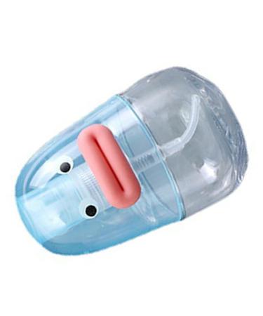 Omabeta Empty Spray Bottle Fine Mist Portable Cartoon Soft Rubber PET Empty Spray Bottle Dispenser Easy Pressing Convenient Interesting for Travel (Type 2)