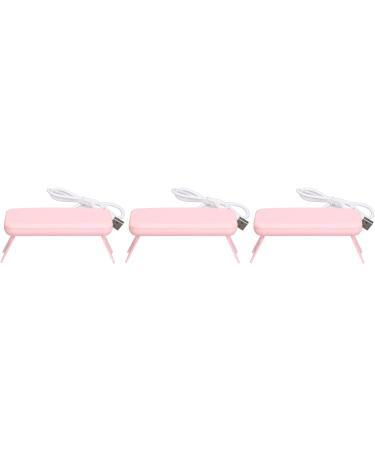 3Pcs Mini Nail Dryer Professional Nail Light Curing Gel LED Dryer Mouse Shape LED Nail Lamp Portable Nail Lamp Gel Polish Light for Nail Salon Home Travel (Roseate) - Buy Online on GoSupps.com