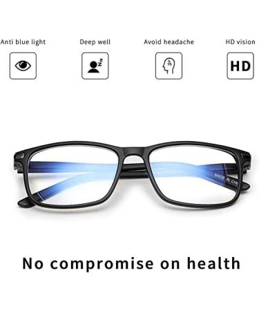 Vecien Blue Light Filter Glasses - Anti-UV400 Computer & Gaming Eyewear for Men & Women (2-Pack C2+C3) - Anti-Reflective Prescription-Free - Buy Online on GoSupps.com