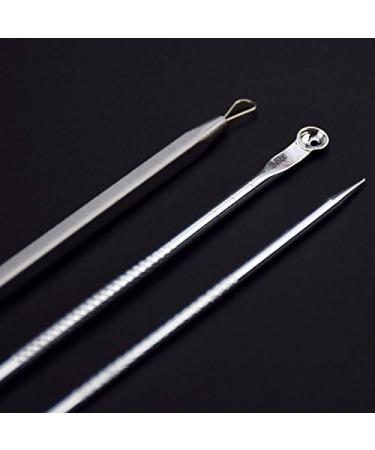 Blackhead Extractor Blackhead Remover - 3Pcs for Skin Cleanser Tool Blackhead Remover Tool Comedone Extractor Skin Cleansing Stainless Steel Needles Pimple Remover - Blackhead Remover - Buy Online on GoSupps.com