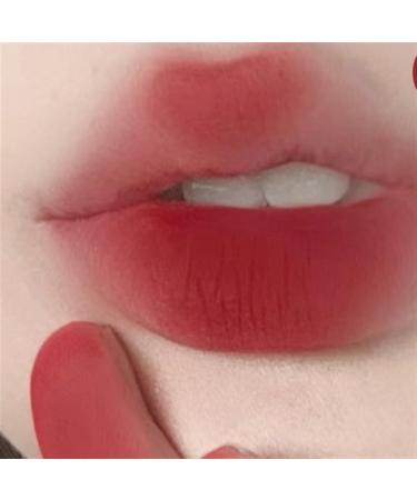 BADALO Velvet Mist Water Mist Lip Mud Soft Silky Matte Matte Vegan White Nonstick Lip Gloss Lip Glaze Lipstick Color 3Nong Yan Pomegranate - Buy Online on GoSupps.com
