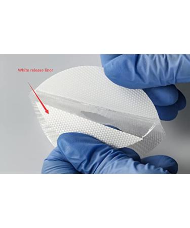 Silicone Clear Gel Circles 4 & XL Roll - Breast Scarring Recovery Kit | Keloid Scars Reduction Patches - Medical Grade Supply Bundle - Buy Online on GoSupps.com